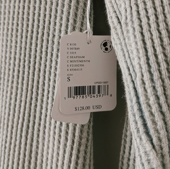 Free People Natasha Thermal Dress - Seafoam - Picture 2 of 5